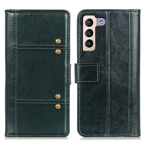 Coque Portefeuille Livre Cuir Etui Clapet M06L pour Samsung Galaxy S22 Plus 5G Vert