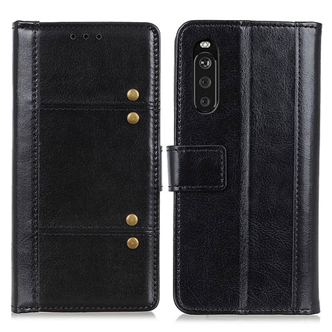 Coque Portefeuille Livre Cuir Etui Clapet M06L pour Sony Xperia 10 III Lite Noir