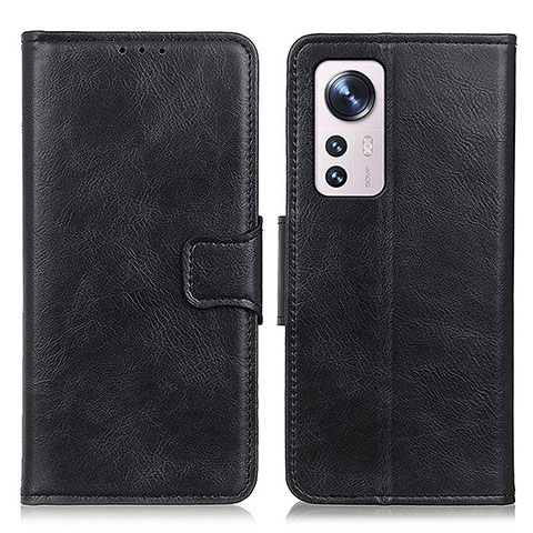 Coque Portefeuille Livre Cuir Etui Clapet M06L pour Xiaomi Mi 12X 5G Noir