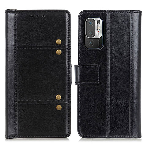 Coque Portefeuille Livre Cuir Etui Clapet M06L pour Xiaomi POCO M3 Pro 5G Noir