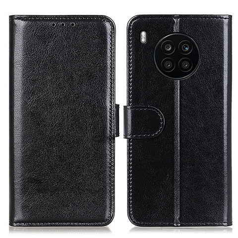 Coque Portefeuille Livre Cuir Etui Clapet M07L pour Huawei Honor 50 Lite Noir