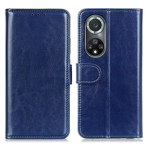 Coque Portefeuille Livre Cuir Etui Clapet M07L pour Huawei Honor 50 Pro 5G Bleu