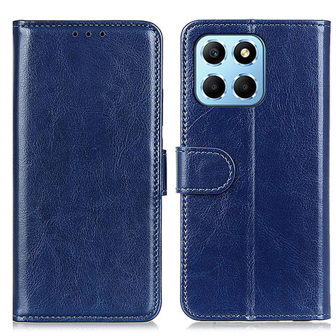 Coque Portefeuille Livre Cuir Etui Clapet M07L pour Huawei Honor X6 Bleu