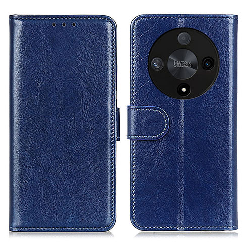 Coque Portefeuille Livre Cuir Etui Clapet M07L pour Huawei Honor X9b 5G Bleu