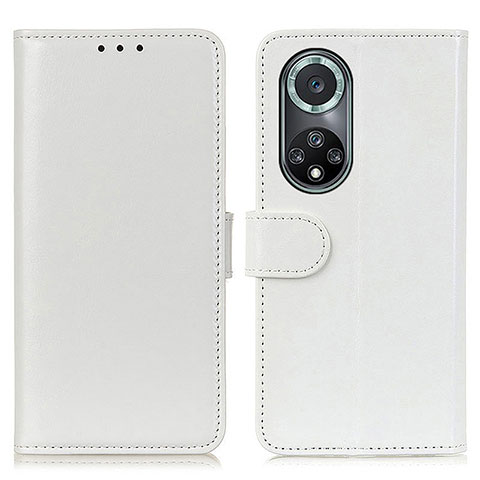 Coque Portefeuille Livre Cuir Etui Clapet M07L pour Huawei Nova 9 Pro Blanc