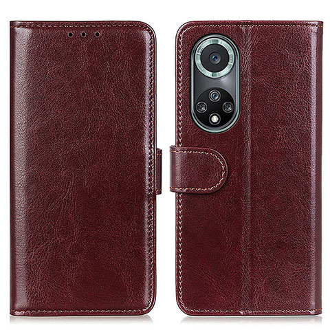 Coque Portefeuille Livre Cuir Etui Clapet M07L pour Huawei Nova 9 Pro Marron