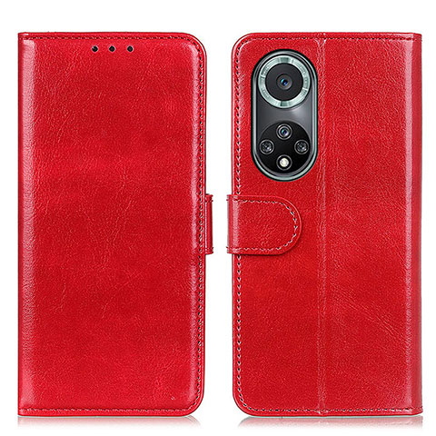 Coque Portefeuille Livre Cuir Etui Clapet M07L pour Huawei Nova 9 Pro Rouge