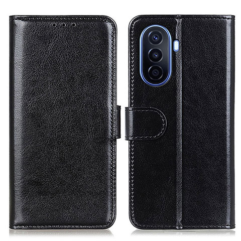 Coque Portefeuille Livre Cuir Etui Clapet M07L pour Huawei Nova Y70 Noir