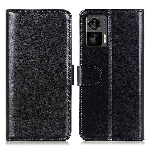 Coque Portefeuille Livre Cuir Etui Clapet M07L pour Motorola Moto Edge 30 Lite 5G Noir