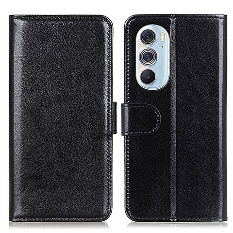 Coque Portefeuille Livre Cuir Etui Clapet M07L pour Motorola Moto Edge 30 Pro 5G Noir