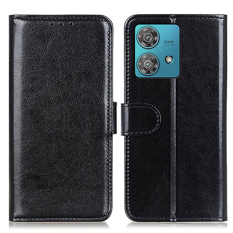 Coque Portefeuille Livre Cuir Etui Clapet M07L pour Motorola Moto Edge 40 Neo 5G Noir