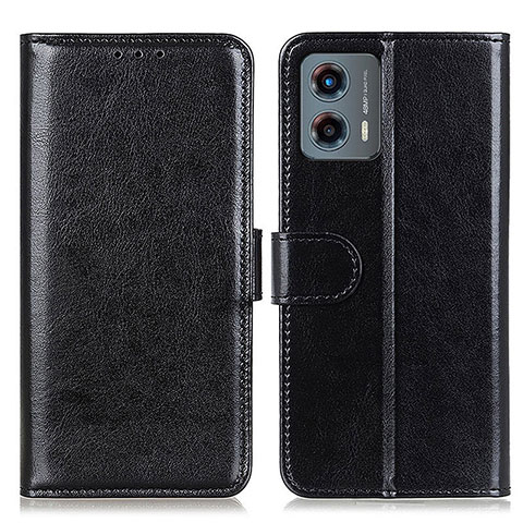 Coque Portefeuille Livre Cuir Etui Clapet M07L pour Motorola Moto G 5G (2023) Noir