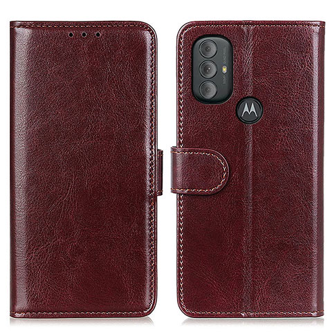 Coque Portefeuille Livre Cuir Etui Clapet M07L pour Motorola Moto G Power (2022) Marron