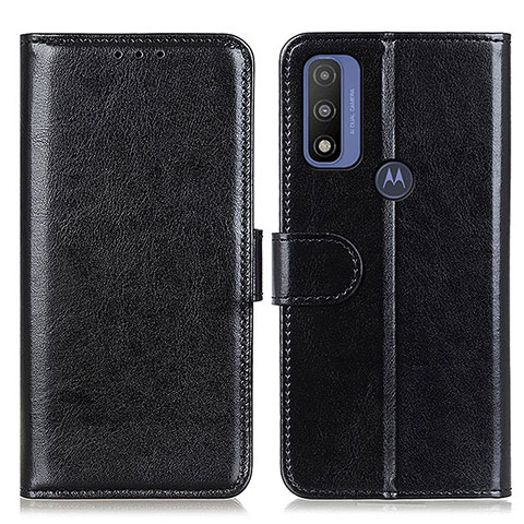 Coque Portefeuille Livre Cuir Etui Clapet M07L pour Motorola Moto G Pure Noir