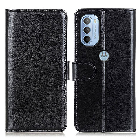 Coque Portefeuille Livre Cuir Etui Clapet M07L pour Motorola Moto G31 Noir