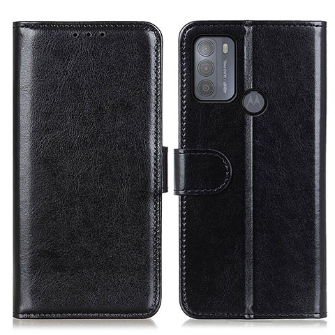 Coque Portefeuille Livre Cuir Etui Clapet M07L pour Motorola Moto G50 Noir