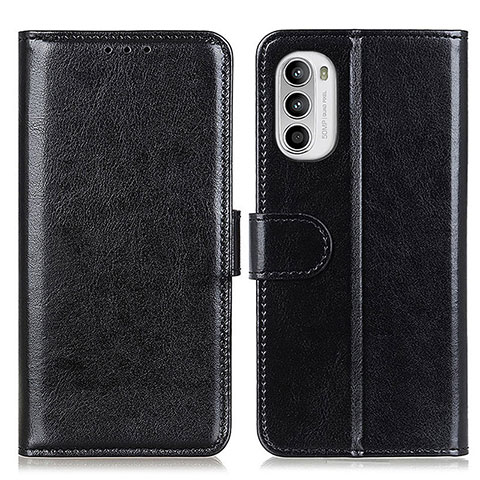 Coque Portefeuille Livre Cuir Etui Clapet M07L pour Motorola Moto G71s 5G Noir