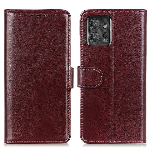 Coque Portefeuille Livre Cuir Etui Clapet M07L pour Motorola ThinkPhone 5G Marron