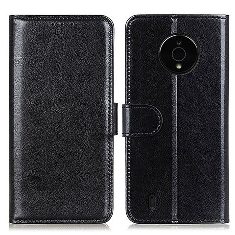 Coque Portefeuille Livre Cuir Etui Clapet M07L pour Nokia C200 Noir