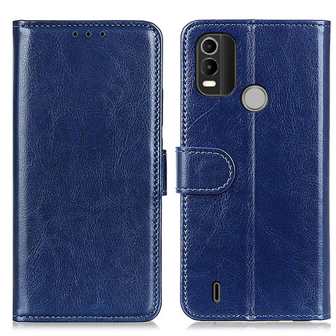 Coque Portefeuille Livre Cuir Etui Clapet M07L pour Nokia C21 Plus Bleu