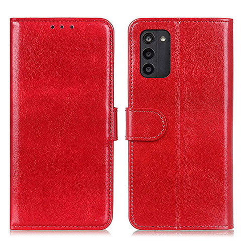 Coque Portefeuille Livre Cuir Etui Clapet M07L pour Nokia G100 Rouge