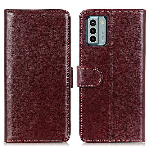 Coque Portefeuille Livre Cuir Etui Clapet M07L pour Nokia G22 Marron