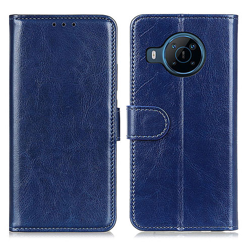 Coque Portefeuille Livre Cuir Etui Clapet M07L pour Nokia X100 5G Bleu