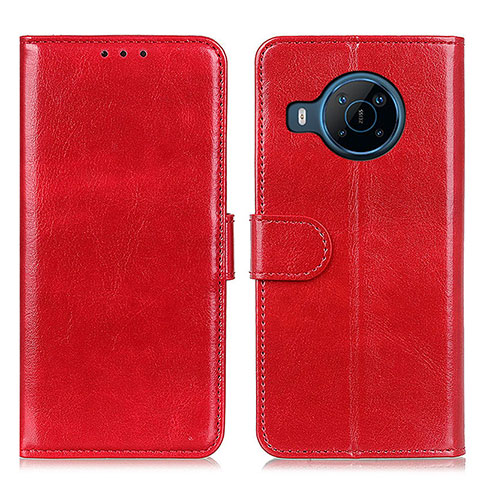 Coque Portefeuille Livre Cuir Etui Clapet M07L pour Nokia X100 5G Rouge