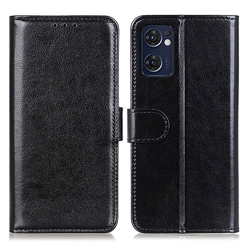 Coque Portefeuille Livre Cuir Etui Clapet M07L pour OnePlus Nord CE 2 5G Noir