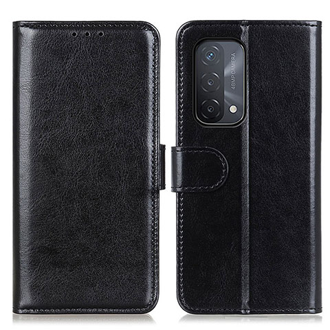 Coque Portefeuille Livre Cuir Etui Clapet M07L pour Oppo A54 5G Noir