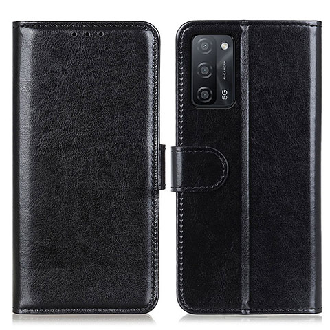 Coque Portefeuille Livre Cuir Etui Clapet M07L pour Oppo A55 5G Noir