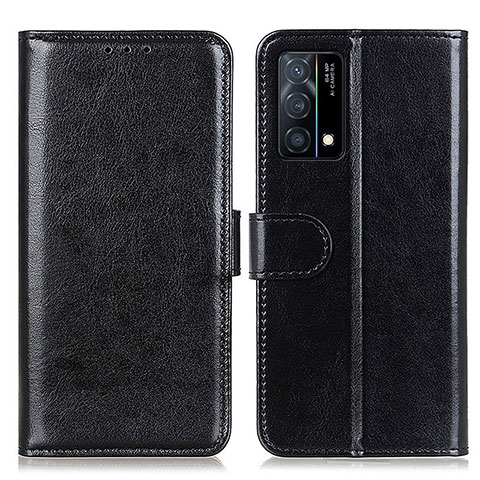 Coque Portefeuille Livre Cuir Etui Clapet M07L pour Oppo K9 5G Noir