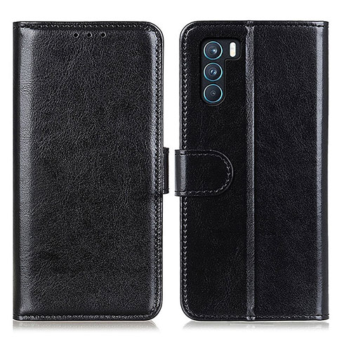 Coque Portefeuille Livre Cuir Etui Clapet M07L pour Oppo K9 Pro 5G Noir