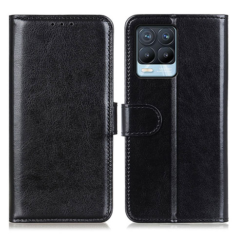 Coque Portefeuille Livre Cuir Etui Clapet M07L pour Realme 8 4G Noir