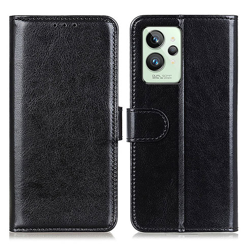 Coque Portefeuille Livre Cuir Etui Clapet M07L pour Realme GT2 Pro 5G Noir