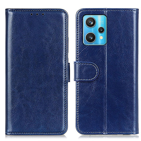 Coque Portefeuille Livre Cuir Etui Clapet M07L pour Realme V25 5G Bleu