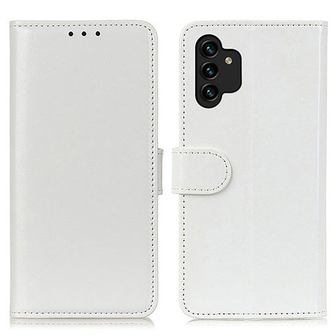 Coque Portefeuille Livre Cuir Etui Clapet M07L pour Samsung Galaxy A13 5G Blanc