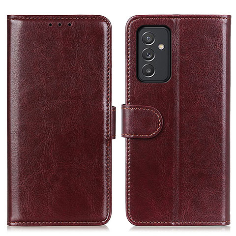 Coque Portefeuille Livre Cuir Etui Clapet M07L pour Samsung Galaxy A15 5G Marron