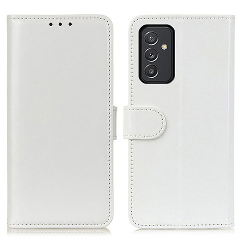 Coque Portefeuille Livre Cuir Etui Clapet M07L pour Samsung Galaxy A34 5G Blanc