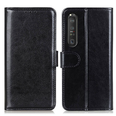 Coque Portefeuille Livre Cuir Etui Clapet M07L pour Sony Xperia 1 III Noir