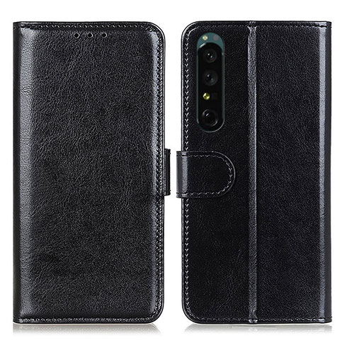 Coque Portefeuille Livre Cuir Etui Clapet M07L pour Sony Xperia 1 IV SO-51C Noir