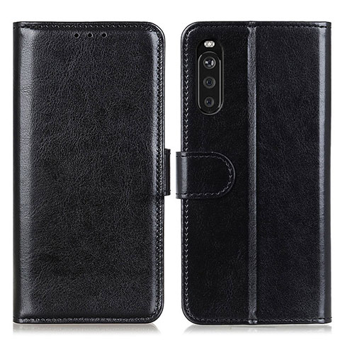 Coque Portefeuille Livre Cuir Etui Clapet M07L pour Sony Xperia 10 III Lite Noir