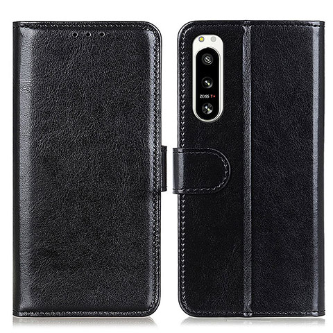 Coque Portefeuille Livre Cuir Etui Clapet M07L pour Sony Xperia 5 IV Noir