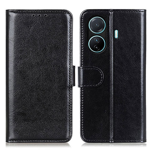 Coque Portefeuille Livre Cuir Etui Clapet M07L pour Vivo iQOO Z6 Pro 5G Noir