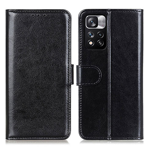 Coque Portefeuille Livre Cuir Etui Clapet M07L pour Xiaomi Mi 11i 5G (2022) Noir