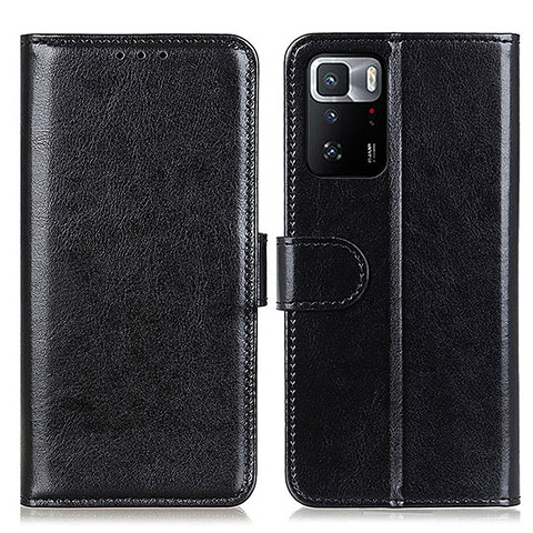 Coque Portefeuille Livre Cuir Etui Clapet M07L pour Xiaomi Poco X3 GT 5G Noir