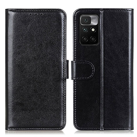 Coque Portefeuille Livre Cuir Etui Clapet M07L pour Xiaomi Redmi 10 (2022) Noir