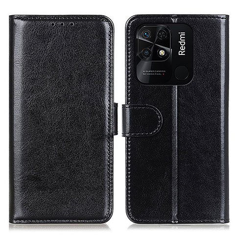 Coque Portefeuille Livre Cuir Etui Clapet M07L pour Xiaomi Redmi 10 Power Noir