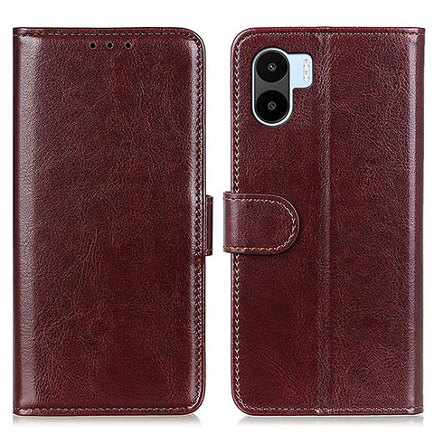 Coque Portefeuille Livre Cuir Etui Clapet M07L pour Xiaomi Redmi A1 Marron