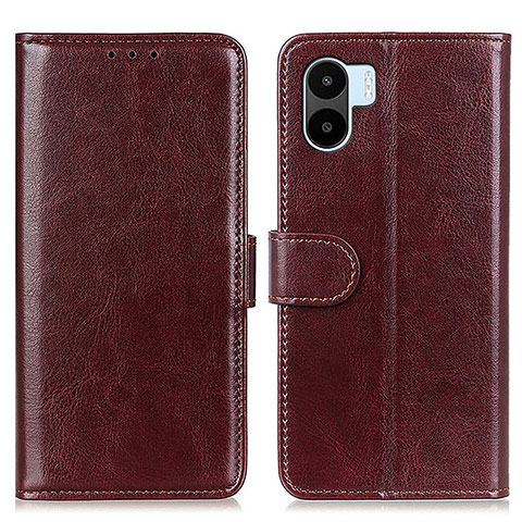 Coque Portefeuille Livre Cuir Etui Clapet M07L pour Xiaomi Redmi A2 Marron